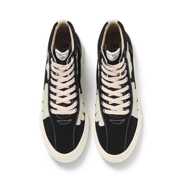Stepney Workers Club Varden Shroom Hands Sneaker Zwart