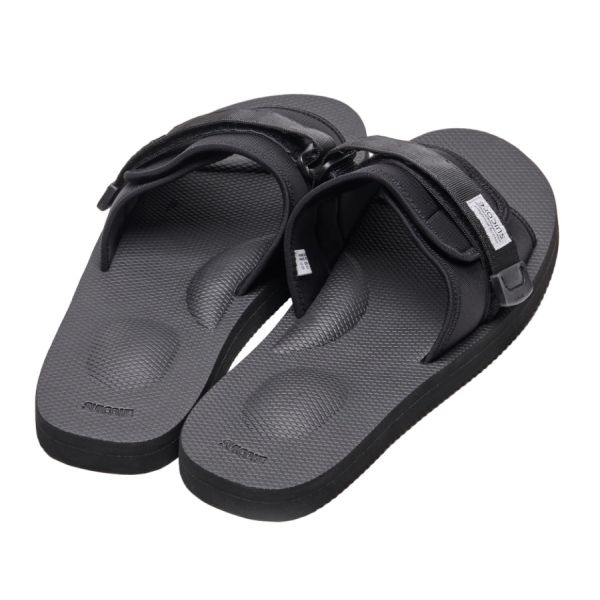 Suicoke Padri Slippers Zwart