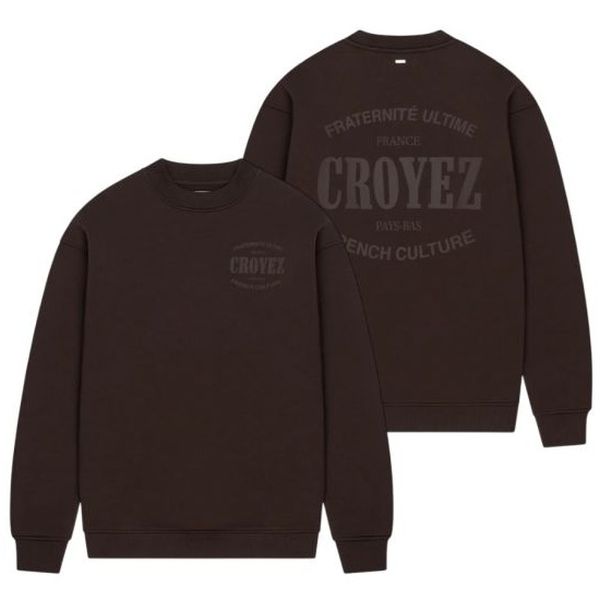 Croyez Stamp Sweater Bruin