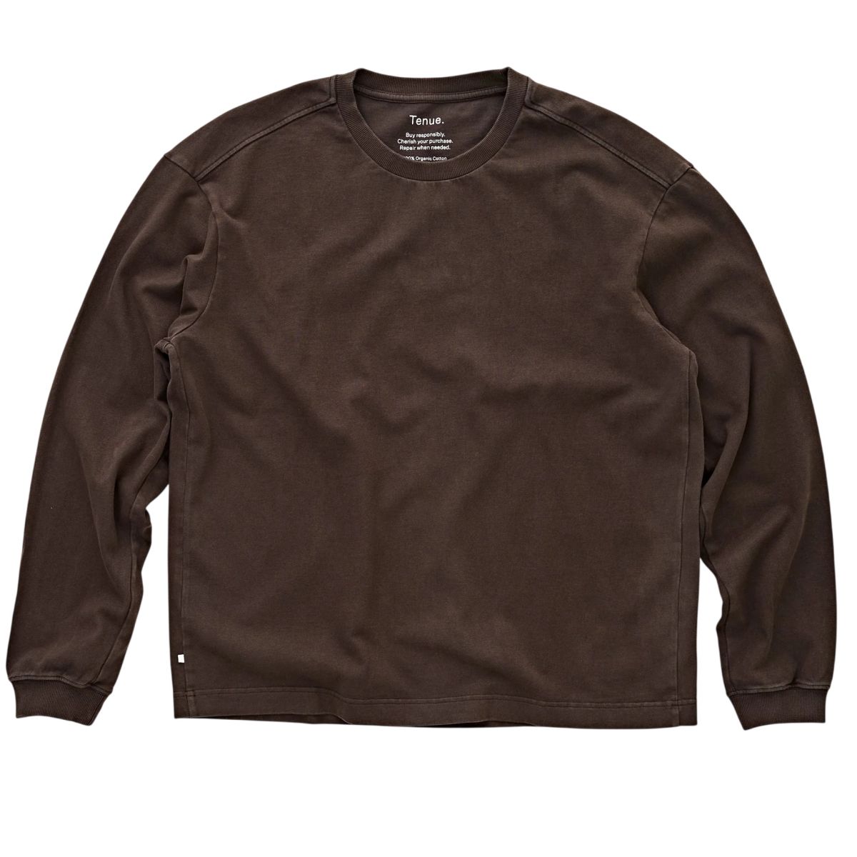 Tenue Brad Longsleeve T-shirt Bruin