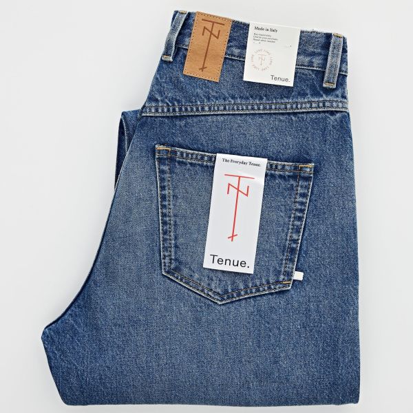 Tenue Luke Loose Straight Jeans Blauw