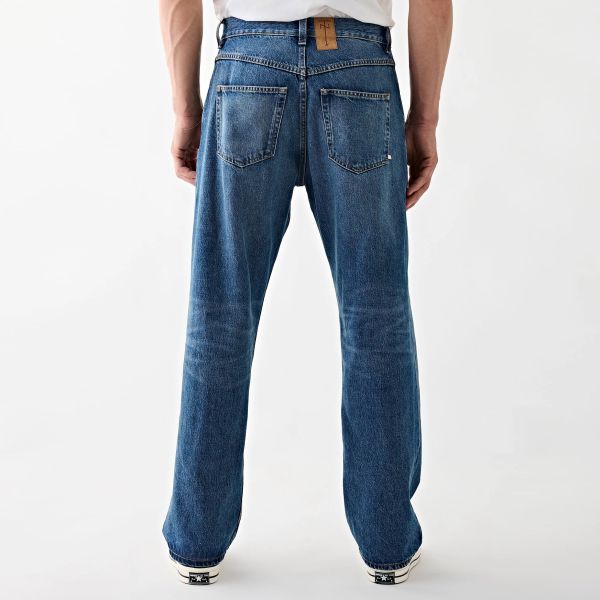 Tenue Luke Loose Straight Jeans Blauw