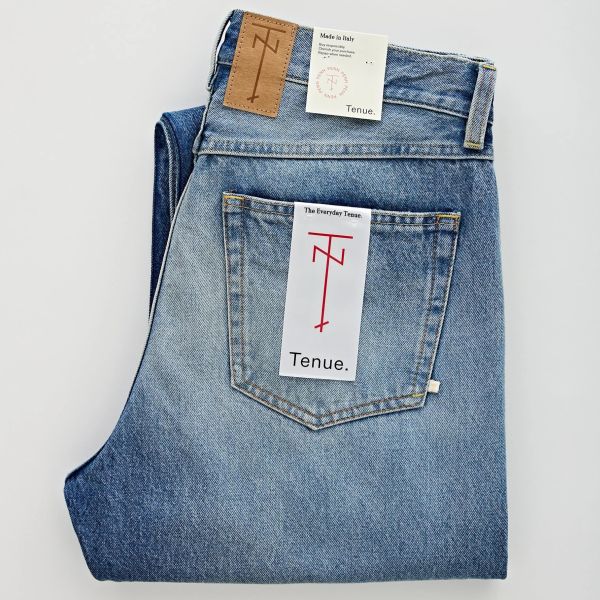 Tenue Penn Regular Straight Jeans Blauw
