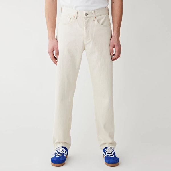 Tenue Penn Regular Straight Jeans Off White