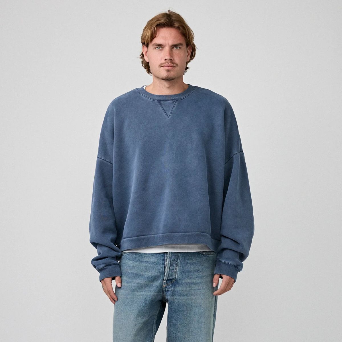 Tenue Finn Sweater Blauw