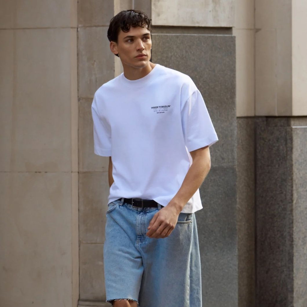 The Couture Club Hotel De Couture T-shirt Wit/Zwart