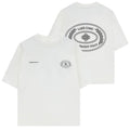 The Couture Club Lake Como Oval Graphic T-shirt Off White