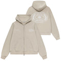 The Couture Club Lake Como Oval Graphic Vest Beige