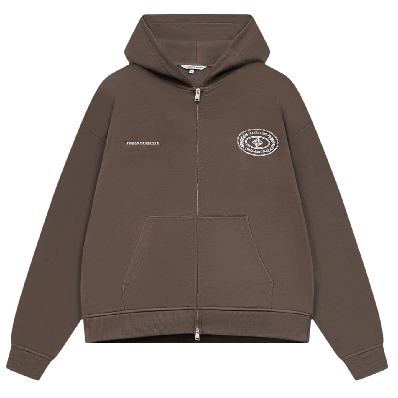 The Couture Club Lake Como Oval Graphic Vest Bruin