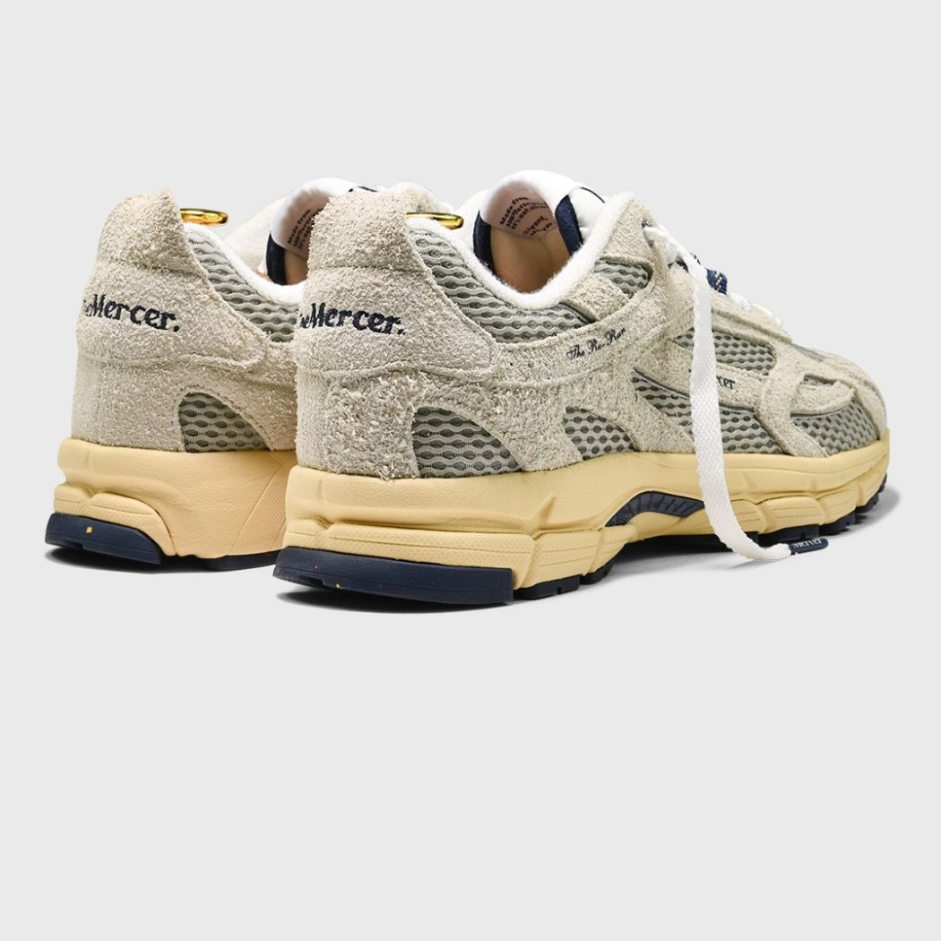 The Mercer Brand The Re-Run Americana Sneaker Off White