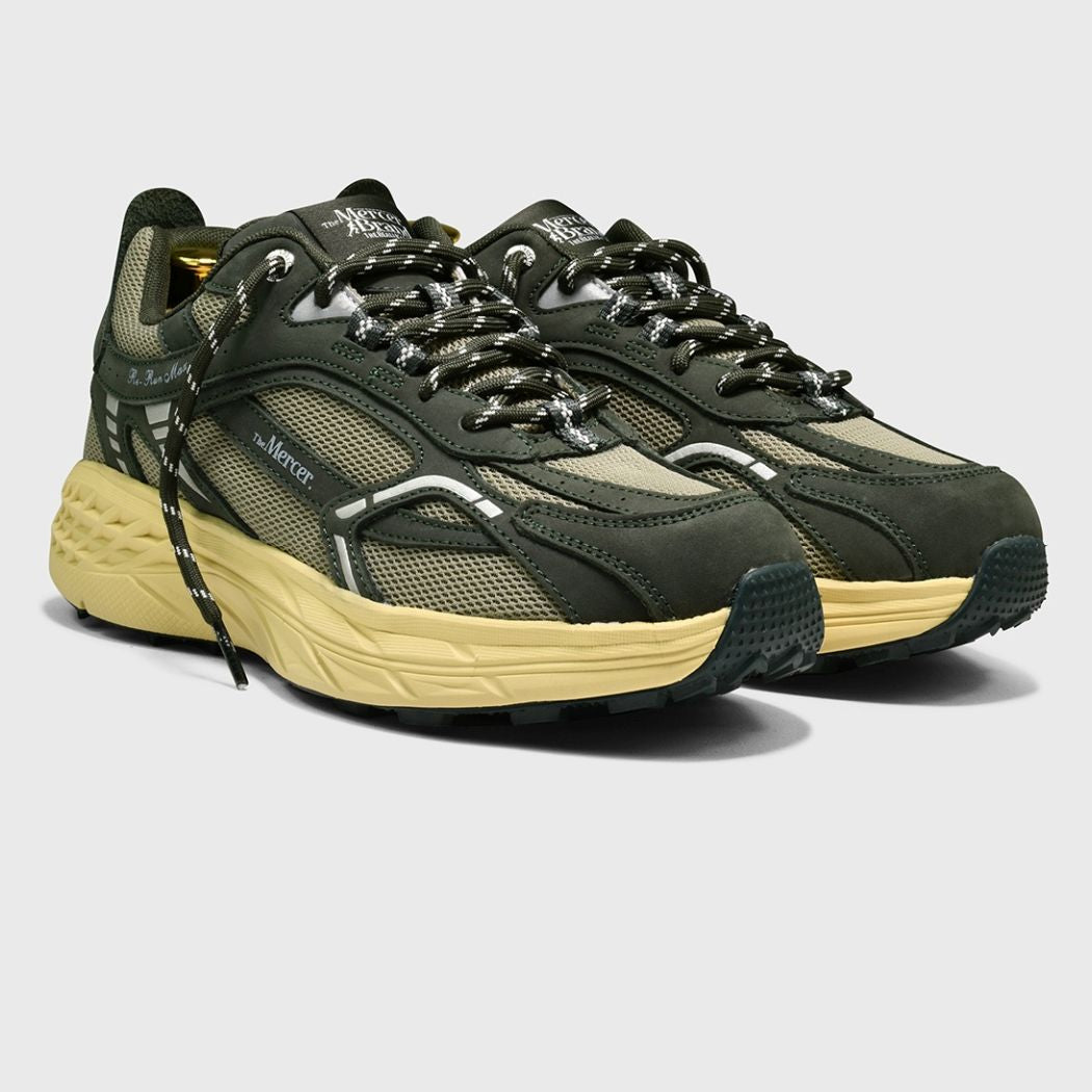 The Mercer Brand The Re-Run MAX Sneaker Donker Groen