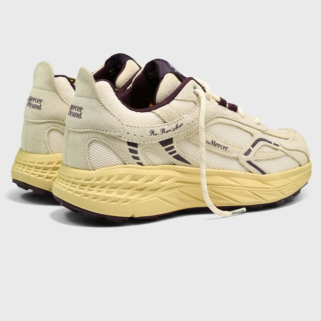 The Mercer Brand The Re-Run MAX Sneaker Off White/Rood