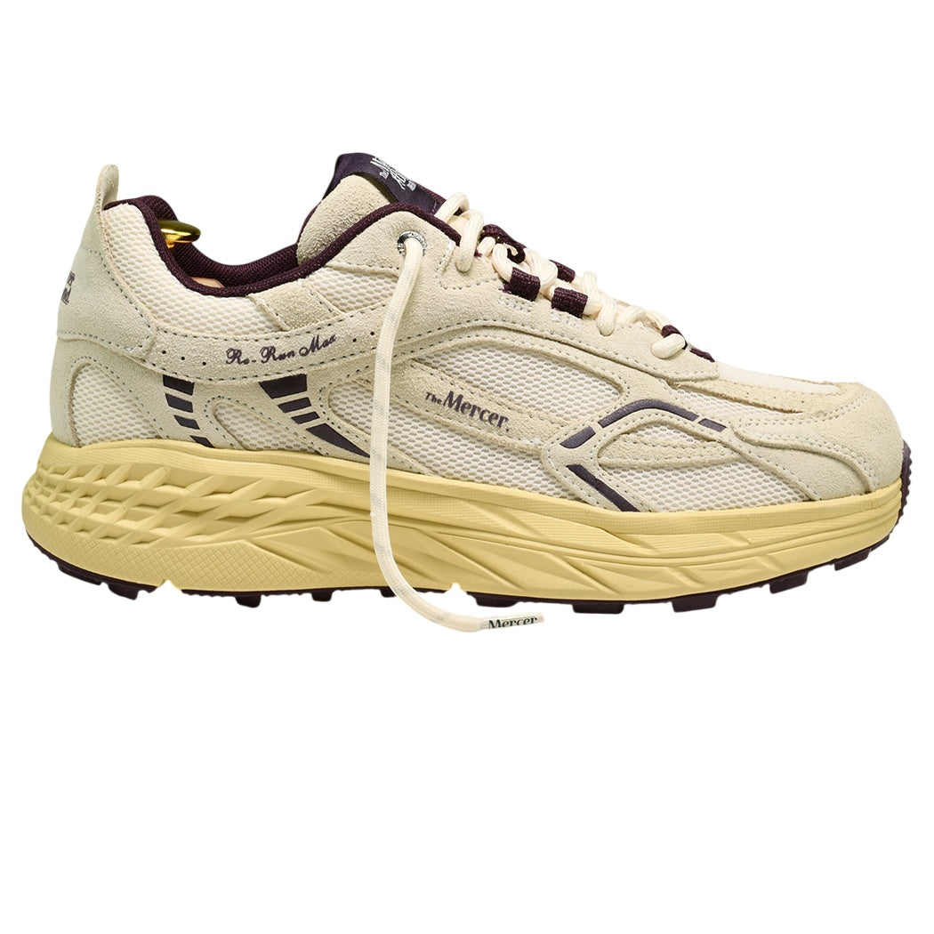 The Mercer Brand The Re-Run MAX Sneaker Off White/Rood