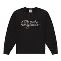 The New Original Vinyl Sweater Zwart