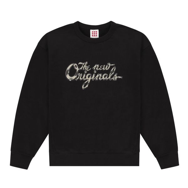 The New Original Vinyl Sweater Zwart