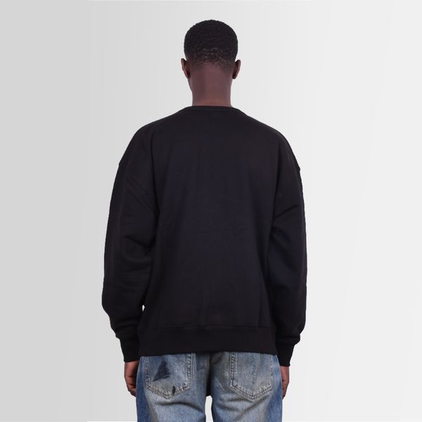 The New Original Vinyl Sweater Zwart