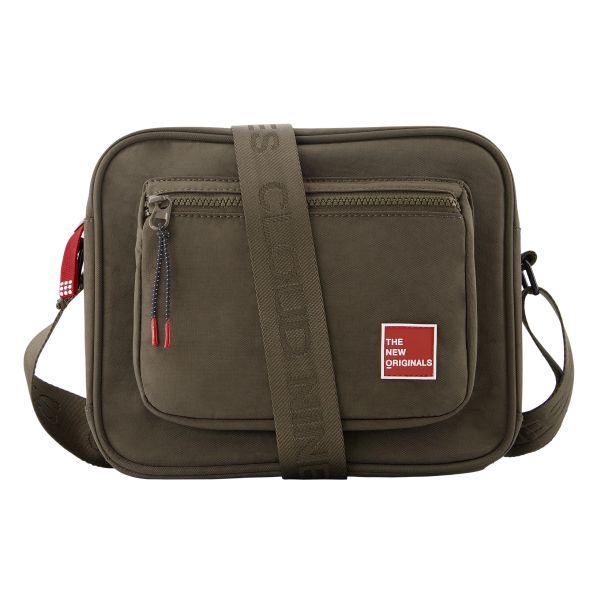 The New Originals 9 Dots Messenger Bag Bruin