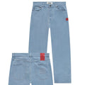 The New Originals 9-Dots Polka Dot Relaxed Jeans Licht Blauw