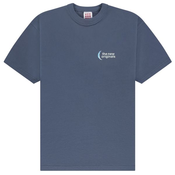 The New Originals 9 Moon Phases T-shirt Donker Blauw