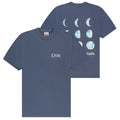 The New Originals 9 Moon Phases T-shirt Donker Blauw