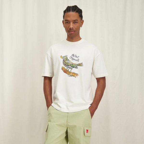 The New Originals Bird T-shirt Wit