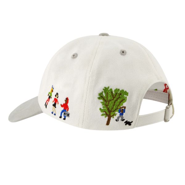 The New Originals Block Party Cap Off White
