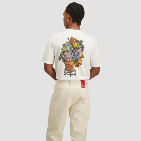the new originals bouquet t-shirt alyssum wit