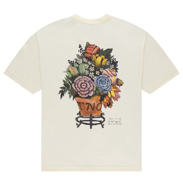 the new originals bouquet t-shirt alyssum wit