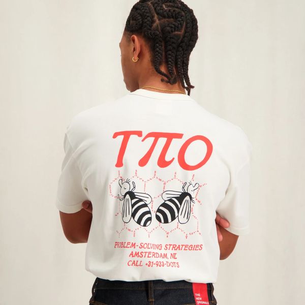 The New Originals Busy Bee T-shirt Alyssum Wit