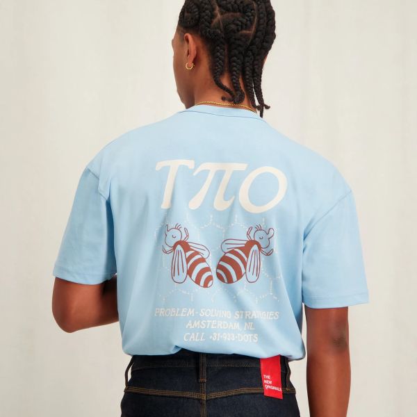 The New Originals Busy Bee T-shirt Blauw