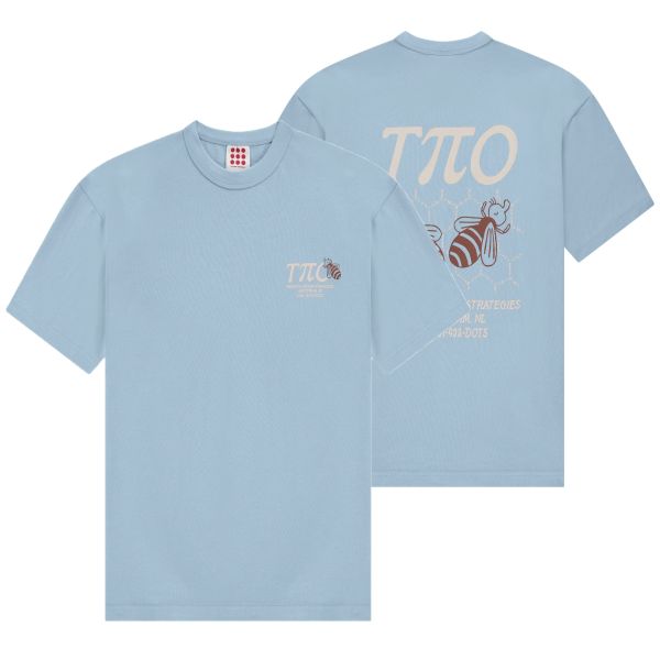 The New Originals Busy Bee T-shirt Blauw