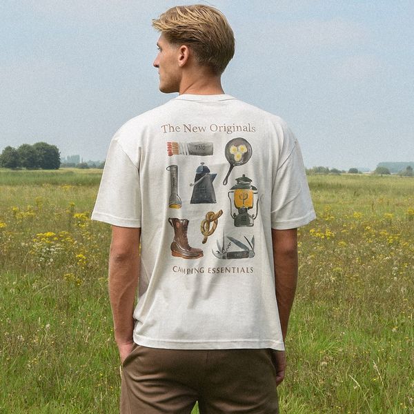 The New Originals Camping Essentials T-shirt Off White