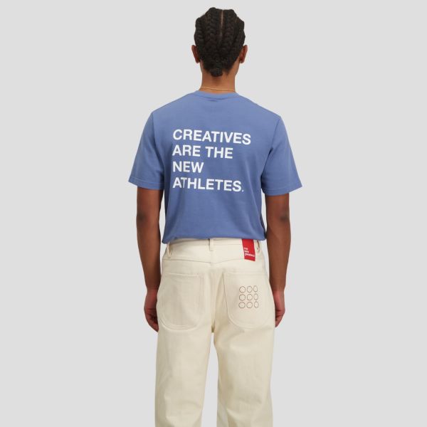 the new originals catna t-shirt bijou blauw