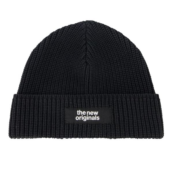 The New Originals Fisherman Rib Muts Zwart