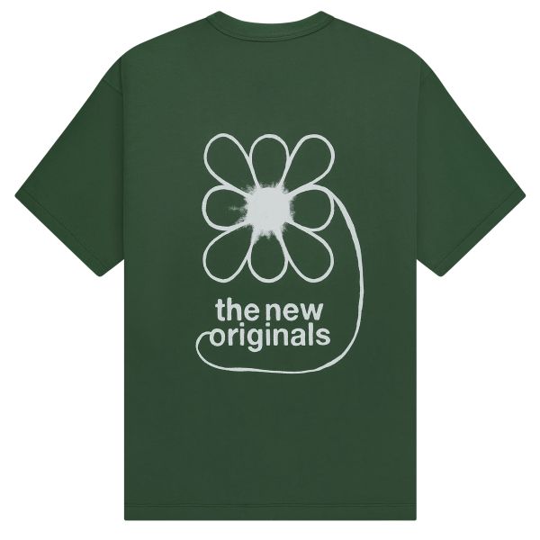The New Originals Flower T-shirt Groen