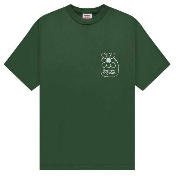 The New Originals Flower T-shirt Groen