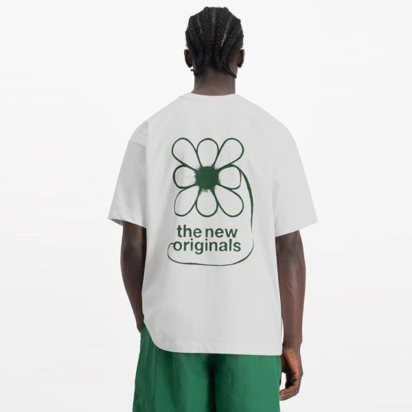 The New Originals Flower T-shirt Wit
