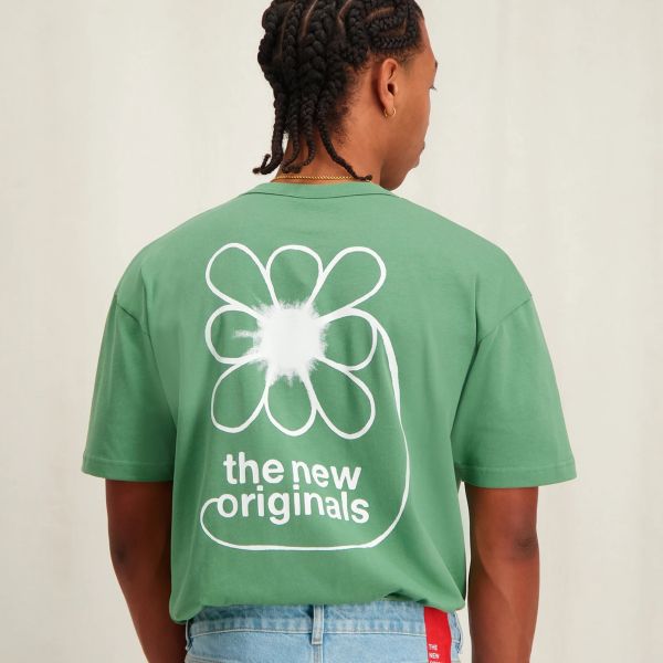 The New Originals Flower T-shirt Groen