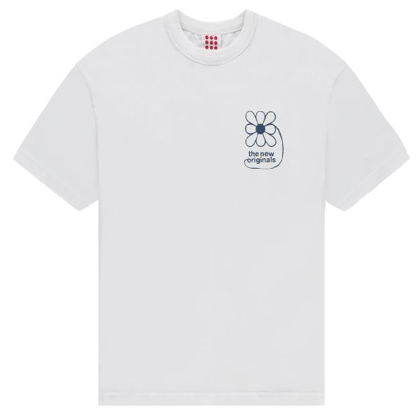 The New Originals Flower T-shirt Wit