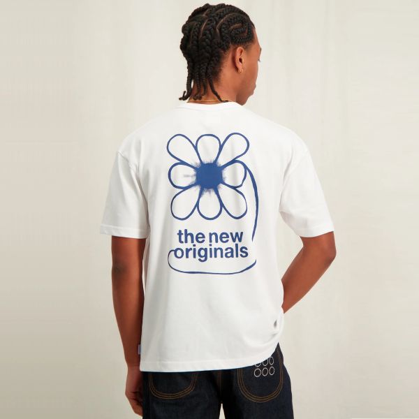 The New Originals Flower T-shirt Wit