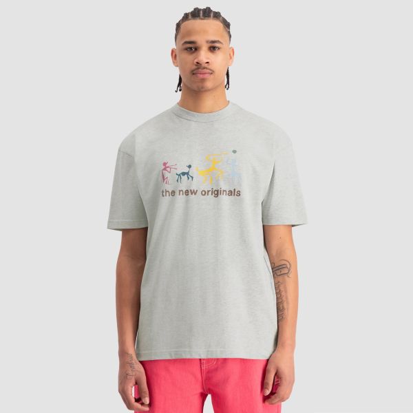 The New Originals Fredasso T-shirt Grijs