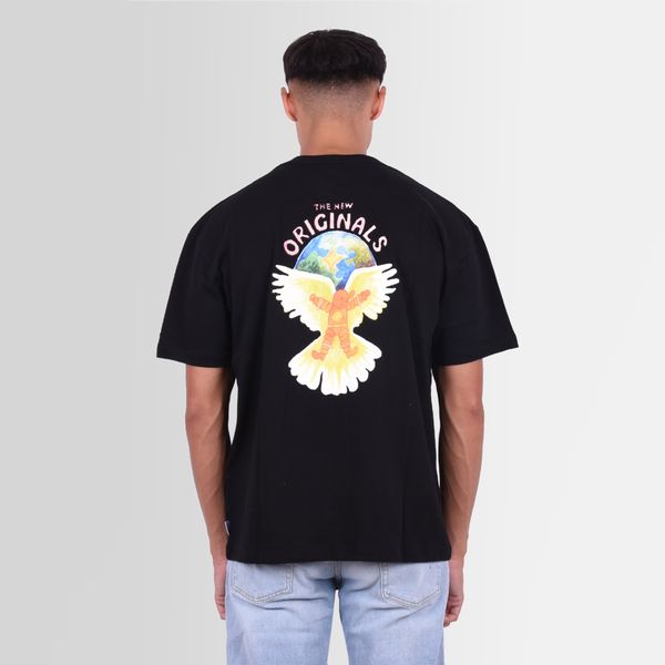 the new originals freddy dove t-shirt zwart