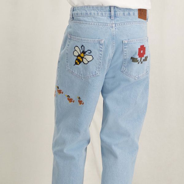 The New Originals Freddy Duck Jeans Licht Blauw