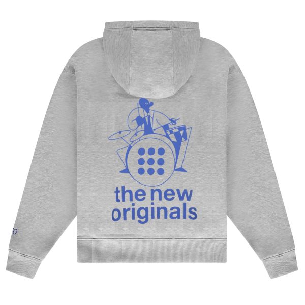 The New Originals Freddy Jazzband Hoodie Grijs