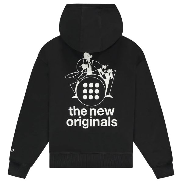 The New Originals Freddy Jazzband Hoodie Zwart