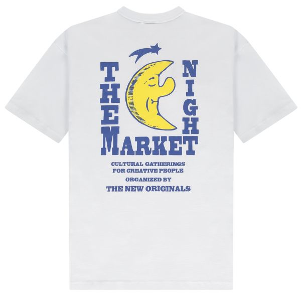 The New Originals Freddy Moon Graphic T-shirt Wit