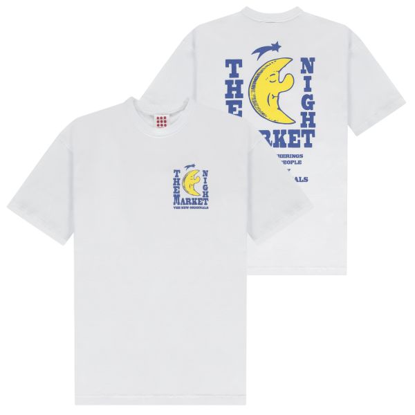The New Originals Freddy Moon Graphic T-shirt Wit
