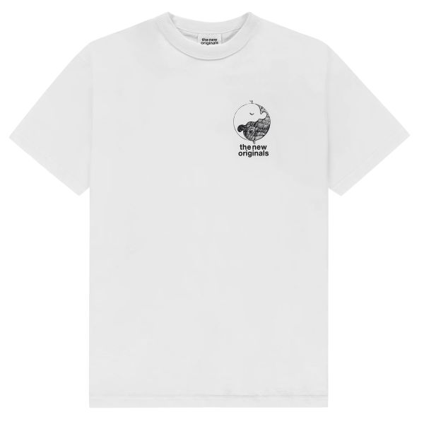 The New Originals Freddy Yin Yang T-shirt Wit