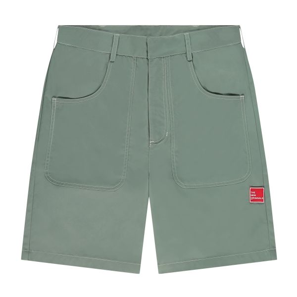 The New Originals Garage Korte Broek Groen