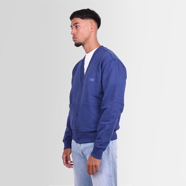 the new originals jersey cardigan navy